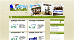 Desktop Screenshot of apli-nationale.org