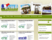 Tablet Screenshot of apli-nationale.org
